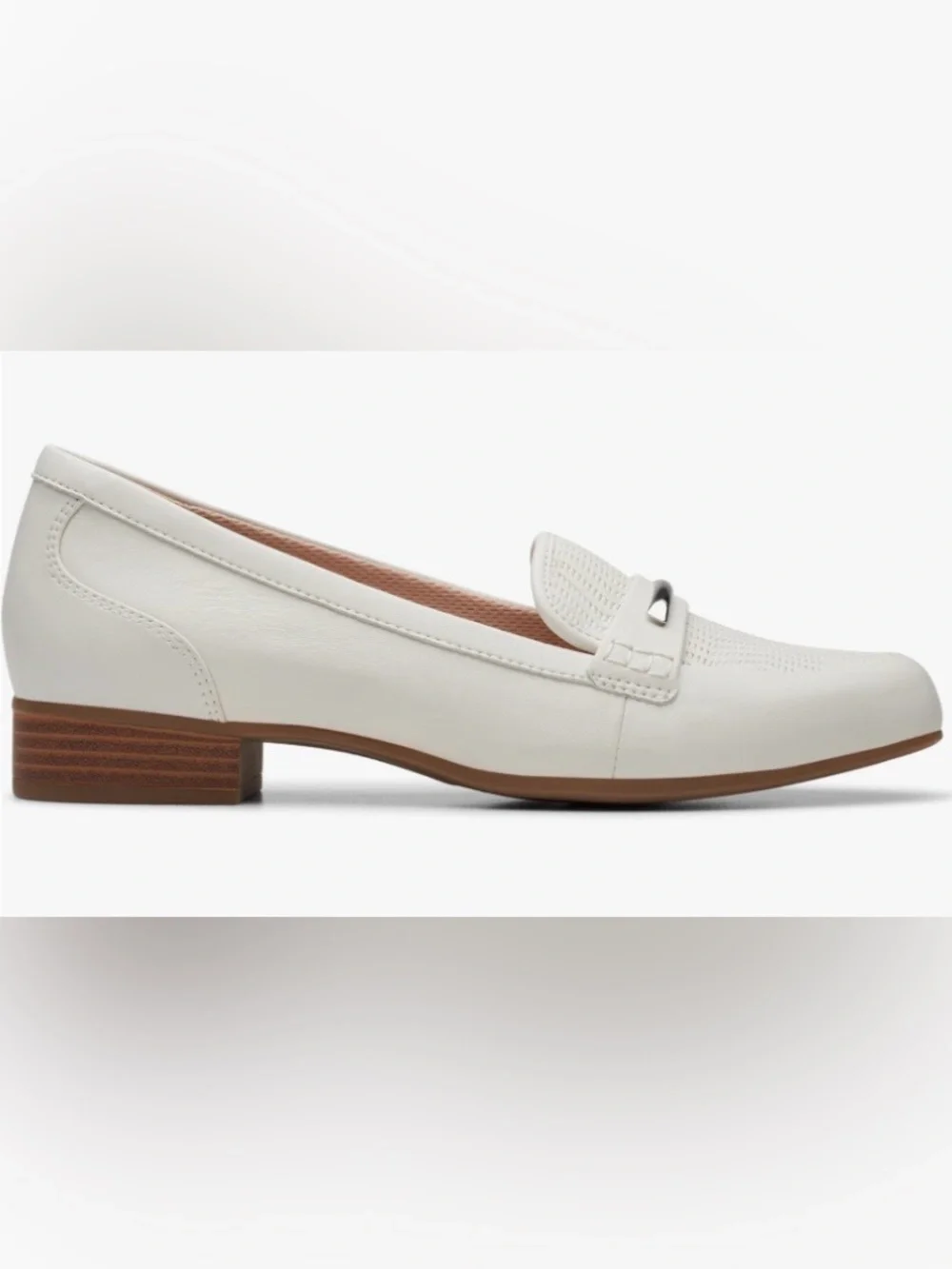 Clarks refined leather